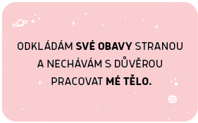 Afirmační těhotenské karty Afirmační těhotenské karty